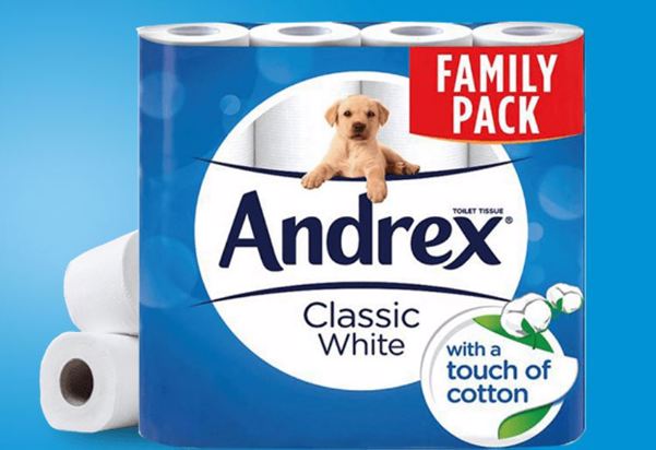 Free Andrex Toilet Paper